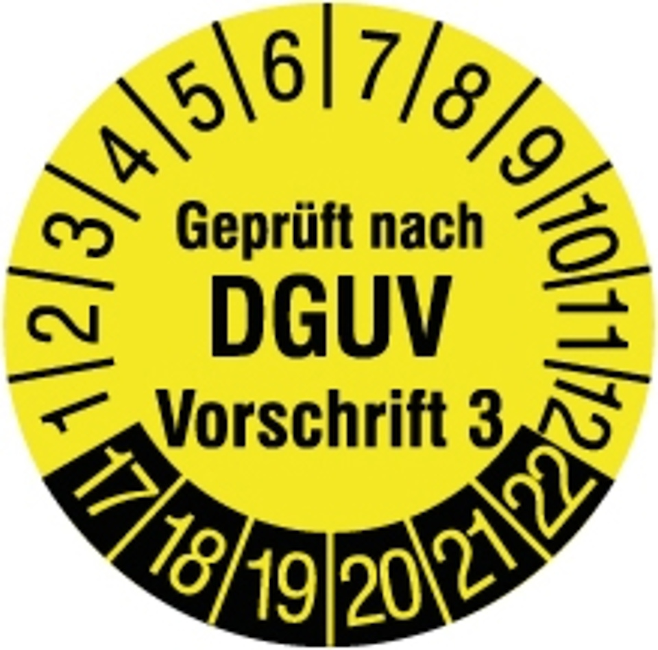 DGUV Vorschrift 3 bei Elektro-Geißler GmbH in Weimar