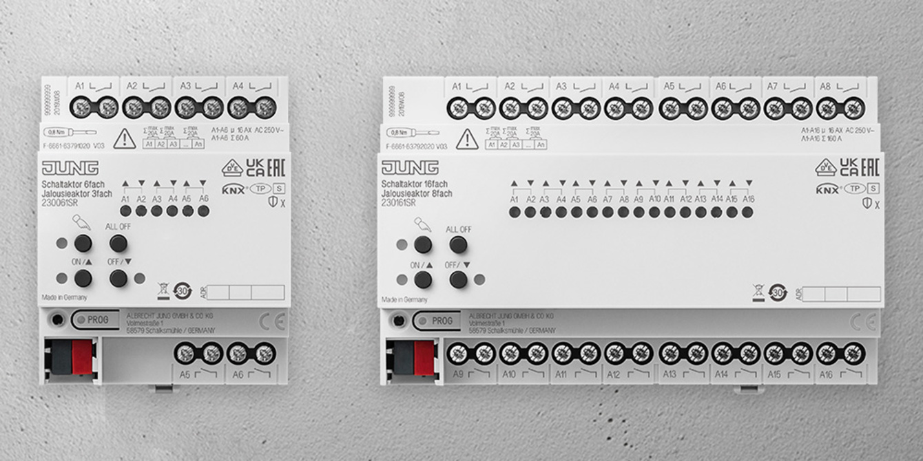 KNX Schalt- und Jalousieaktoren bei Elektro-Geißler GmbH in Weimar