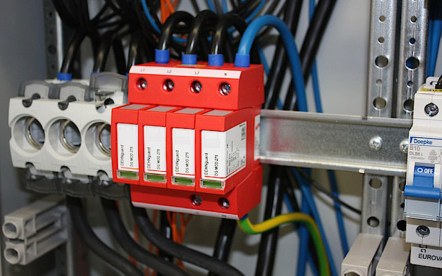 Über­spannungs­schutz bei Elektro-Geißler GmbH in Weimar
